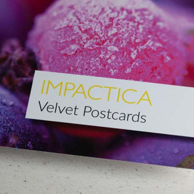 Soft-Touch Postcard