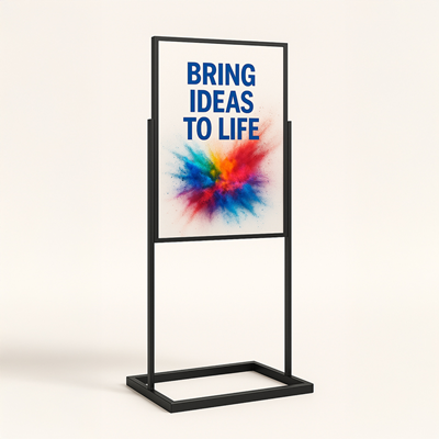 Floor Standing Poster Sign