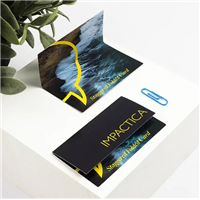 Folded Business Cards