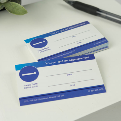 Appointment Cards