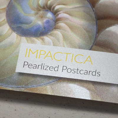 Pearl Paper Postcard