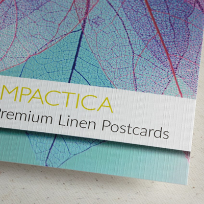 Linen Postcard