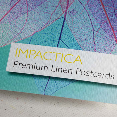 Linen Postcard