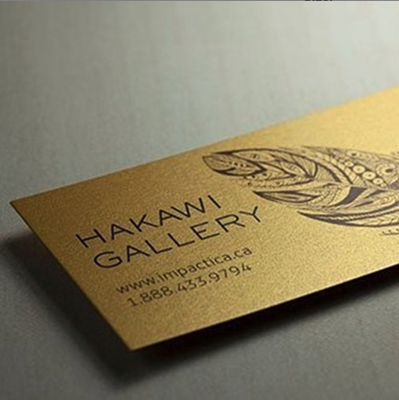 Pearlized Business Cards
