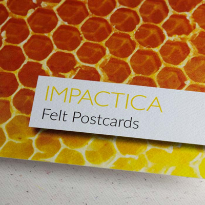 Felt Paper Postcards