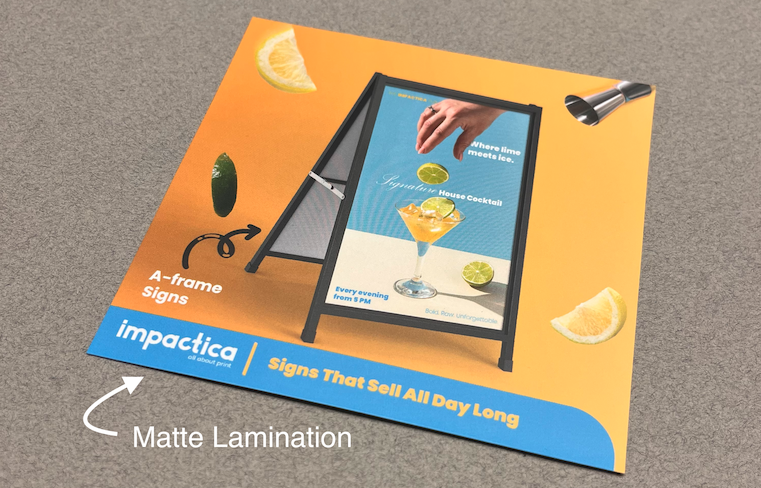 matte lamination